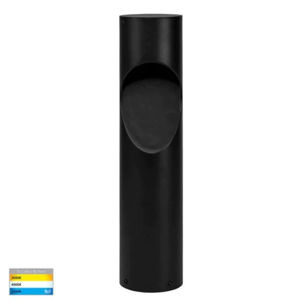 Garden light FEDOR 12W Bollard HV1630T-BLK-240V-RND