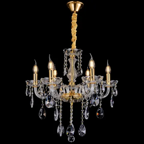 Chandelier Bromley Crystal K9 6 light GL Chandelier Bromley Crystal K9 6 light GL