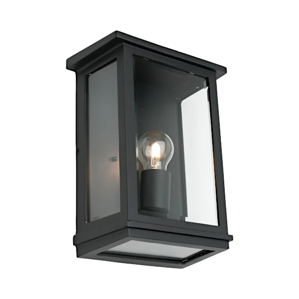 Wall Light Madrid Large 1LT 60W E27 BLK