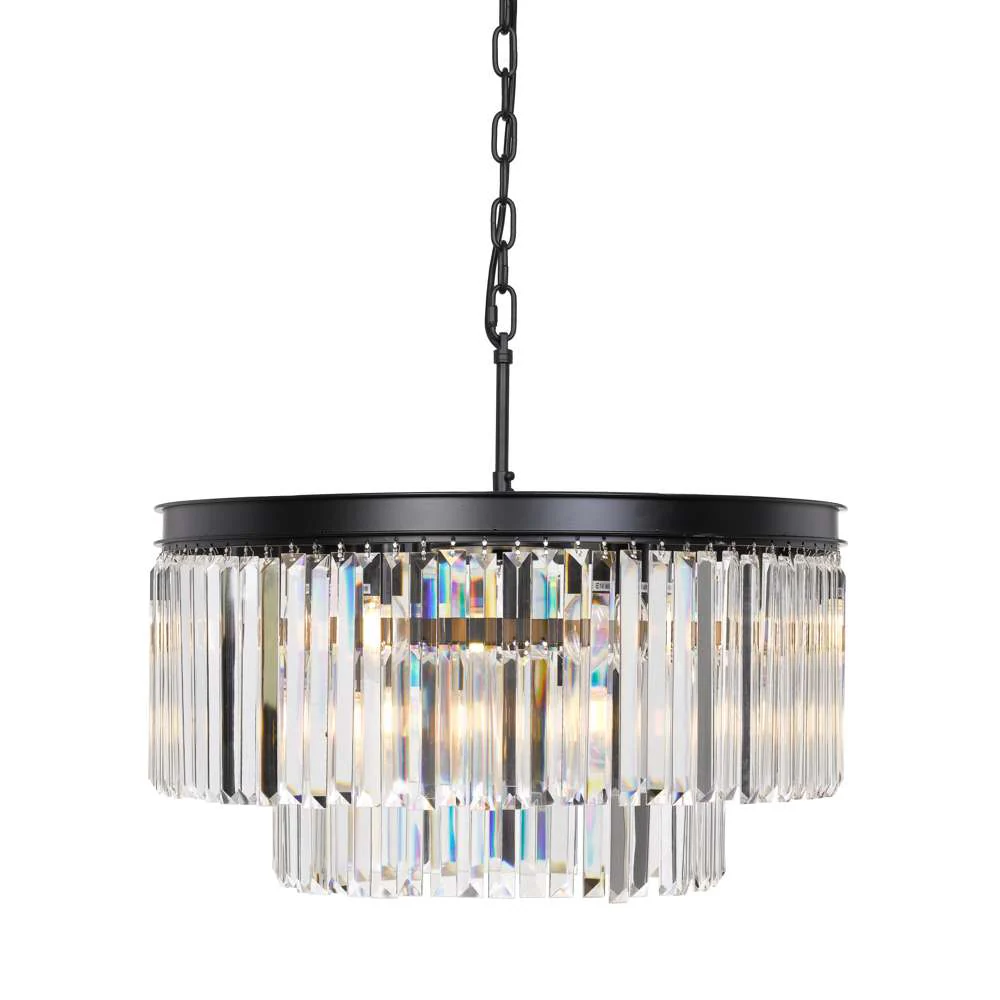 Pendant SERENE 9 Lights BLK