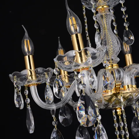 Chandelier Bromley Crystal K9 6 light GL Chandelier Bromley Crystal K9 6 light GL