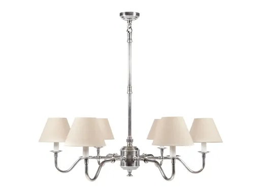Chandelier Prescot Antique SILVER Chandelier Prescot Antique SILVER