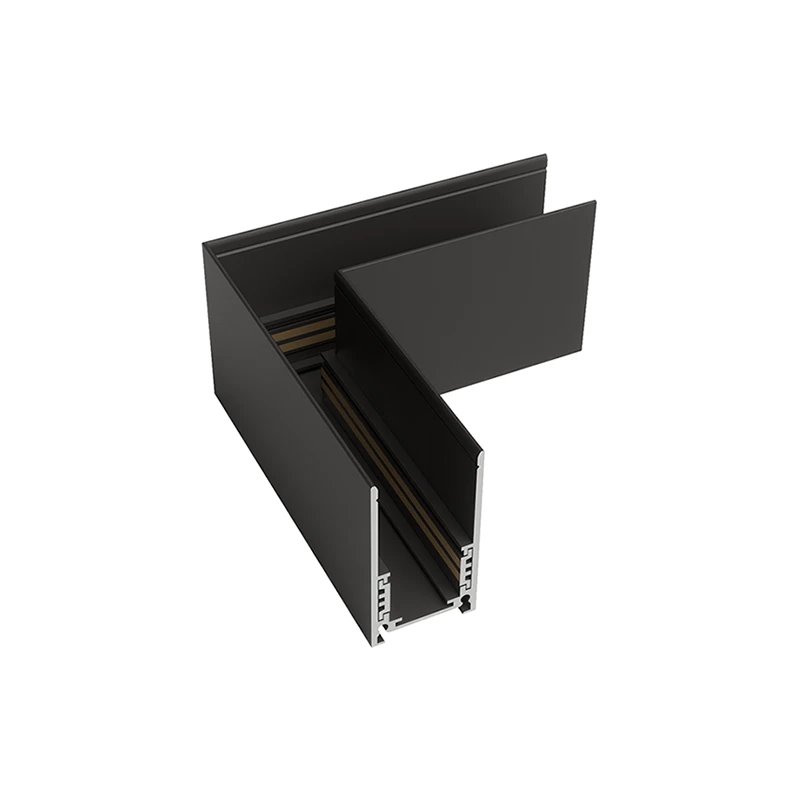 Surface track horizontal corner Z2000-48.SR.HC.BK