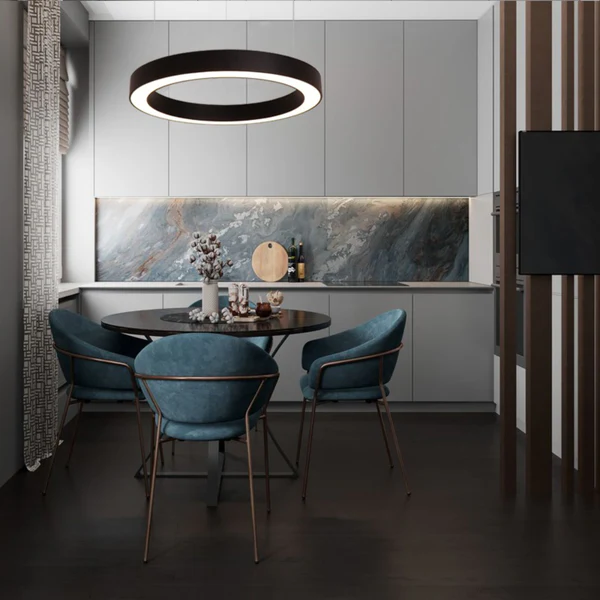 Pendant lamp Curvor LED 36W D60 3K BLK Pendant lamp Curvor LED 36W D60 3K BLK