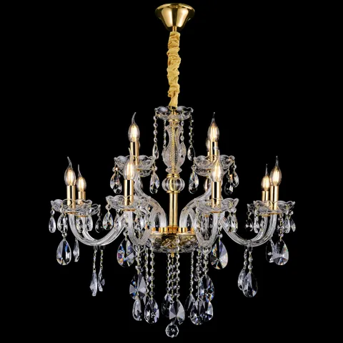 Chandelier Bromley Crystal K9 12 light GL Chandelier Bromley Crystal K9 12 light GL