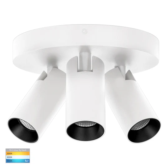 Spot light Revo Adjustable HV4002T-3-WHT-RND IP20