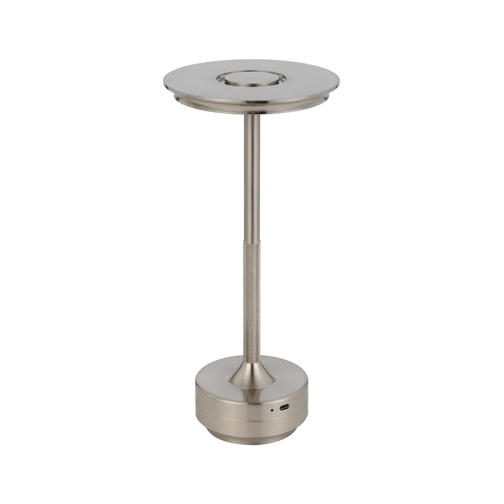 Rechargeable lamp ZICO 3w LED TOUCH 3CCT IP44 USB NICKEL Rechargeable lamp ZICO 3w LED TOUCH 3CCT IP44 USB NICKEL