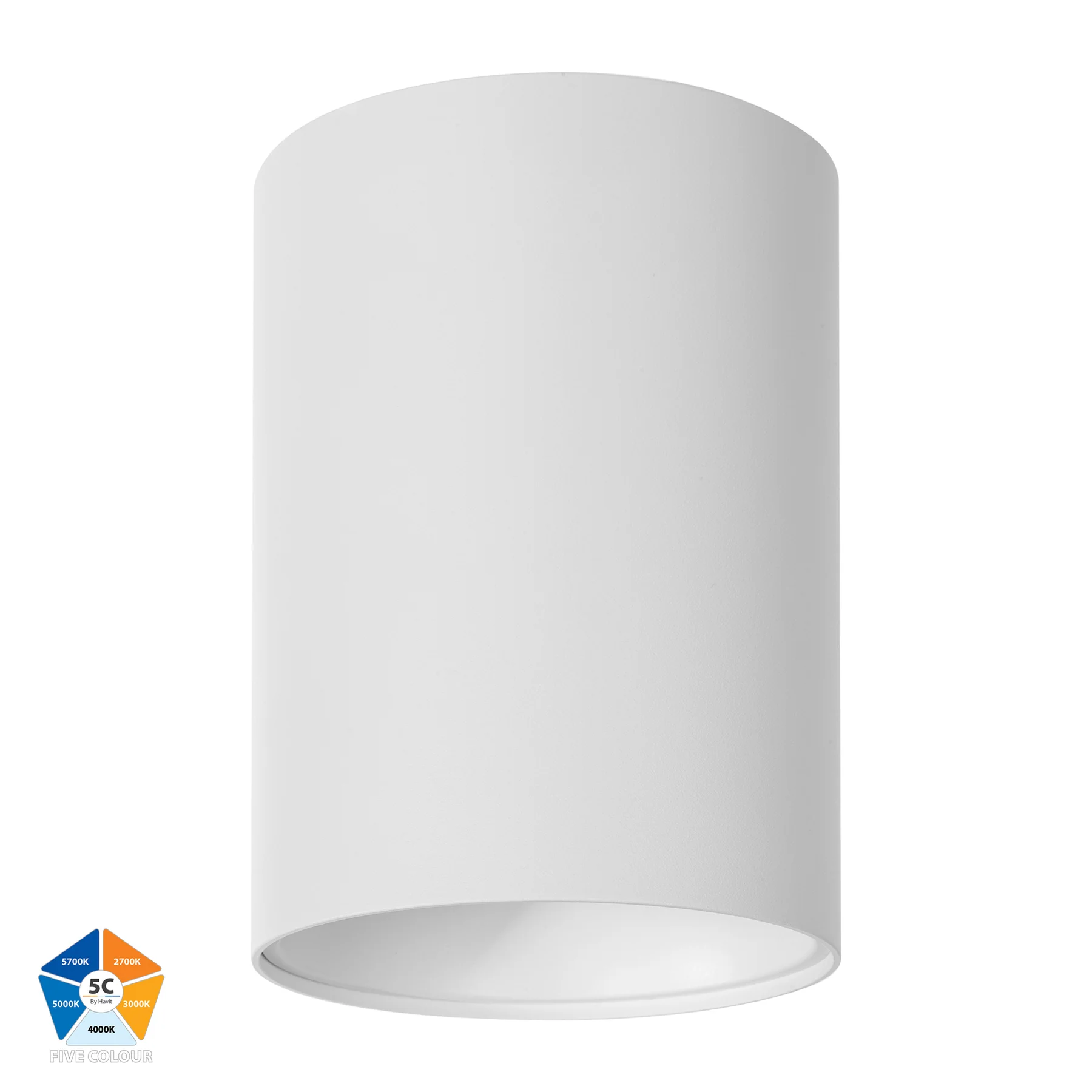 Surface downlight Nella 12V 24W 5CCT LED WHT