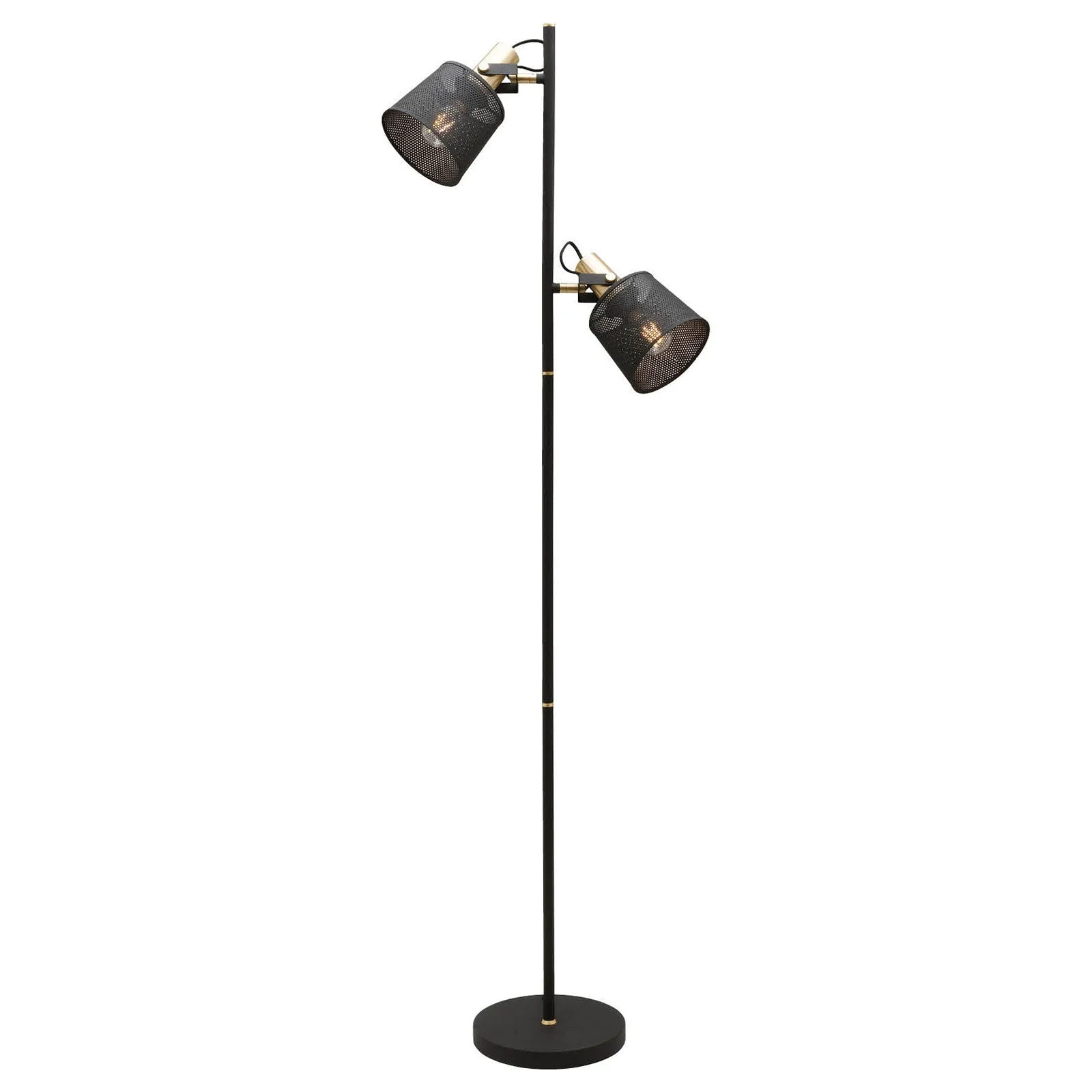 Floor lamp Arizona 2 E27 H165 BLK Floor lamp Arizona 2 E27 H165 BLK