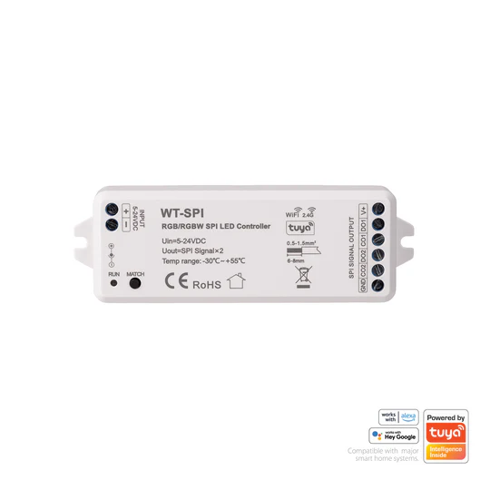 LED Strip Receiver WIFI - RF HV9105-SPI-2CH