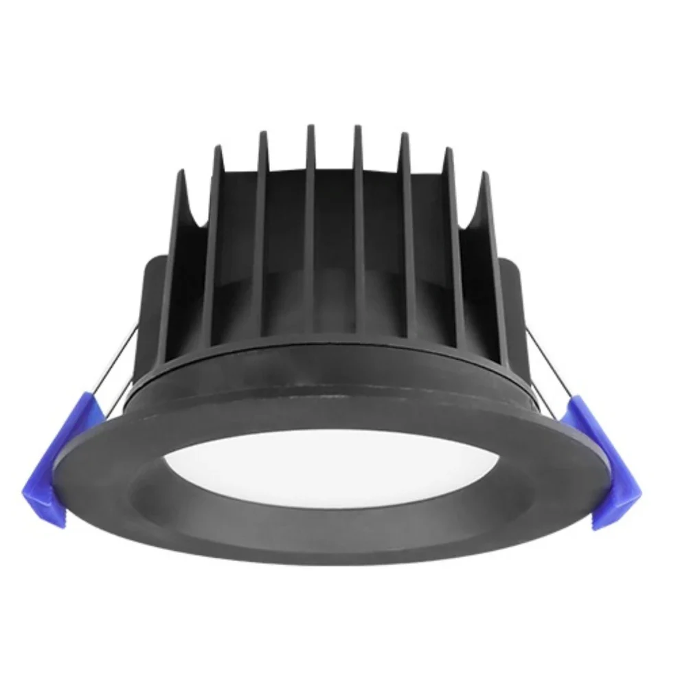 EyZee Smart Downlights Vibrant Ambiance Bezel BLK Zigbee 90mm RGBW