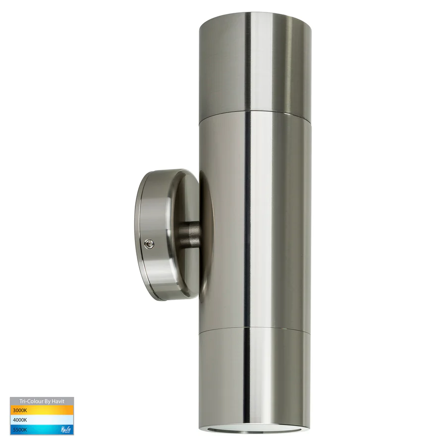 Wall light Tivah 316 Stainless Steel 3CCT LED GU10