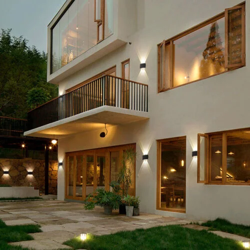 Wall light Maro Up & Down TRICol LED 6W IP54 BLK