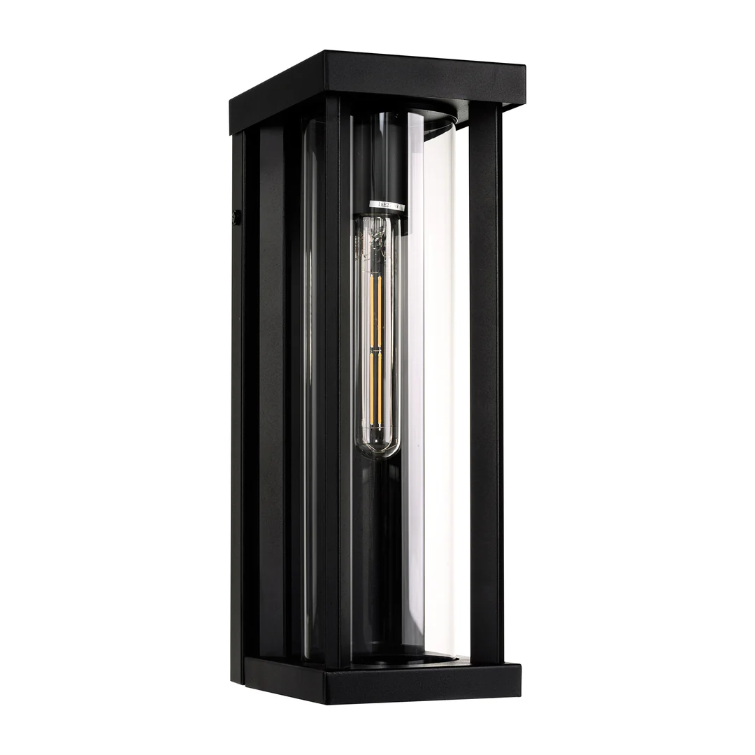 Wall light Nalia E27 BLK