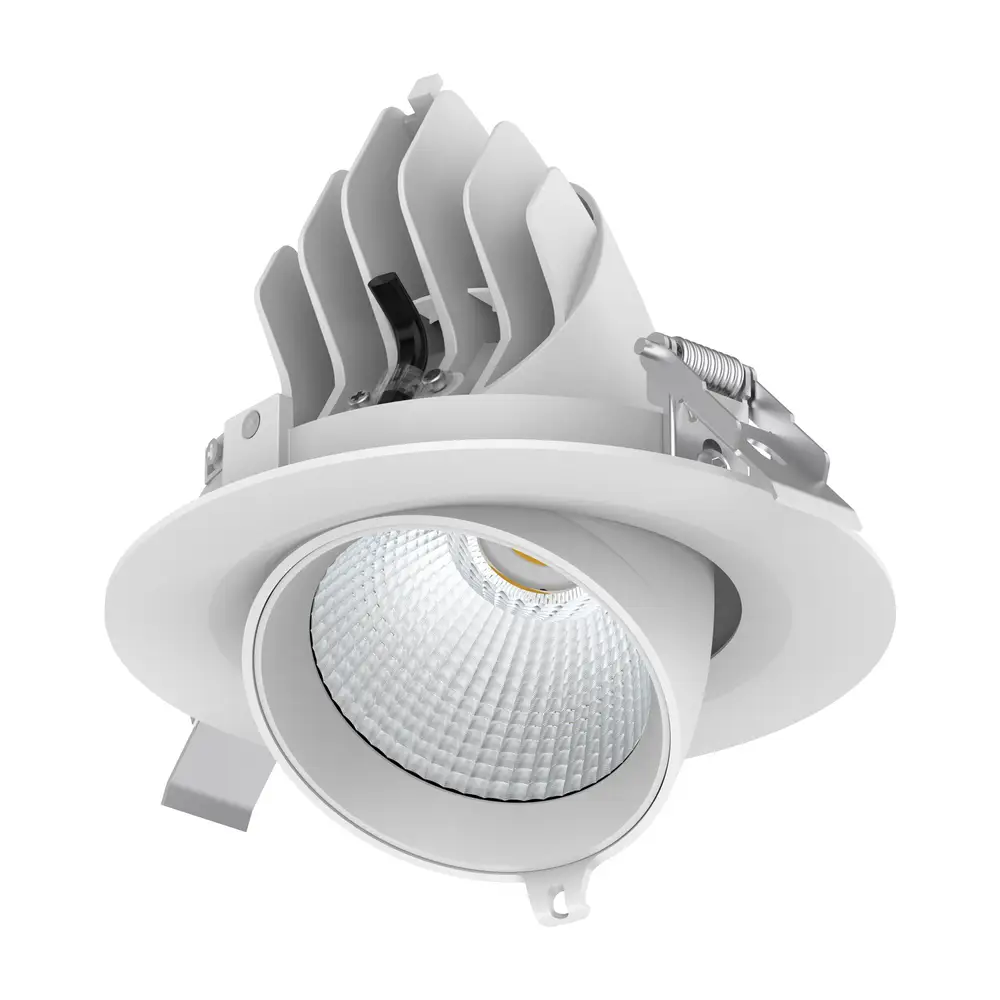 Downlight SCOOP-25 RND 25W LED KIT WHT