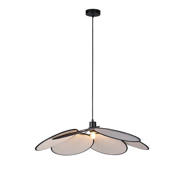 Pendant Light Flora E27 D80 Beige Pendant Light Flora E27 D80 Beige