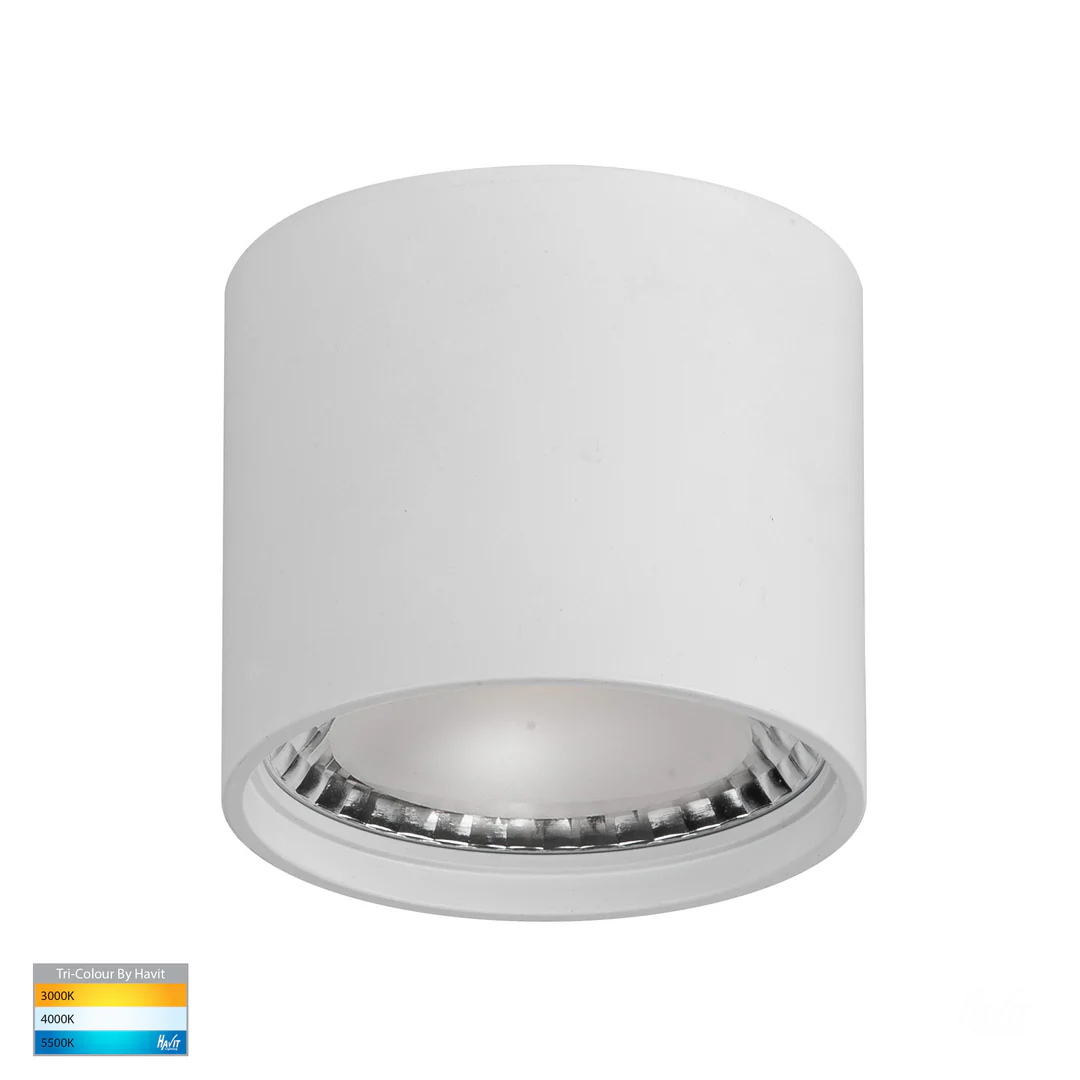 Surface downlight Nella WHT 3CCT LED 7W IP54 Surface downlight Nella WHT 3CCT LED 7W IP54