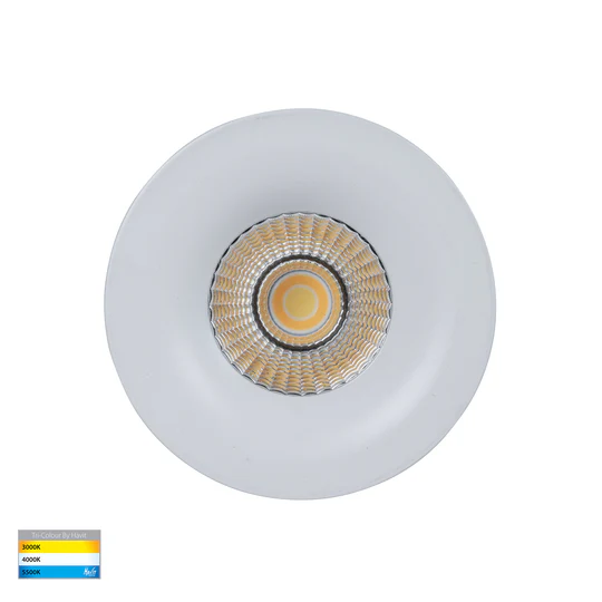 Recessed Downlight Niche Round LED 6W 3CCT IP54 WHT