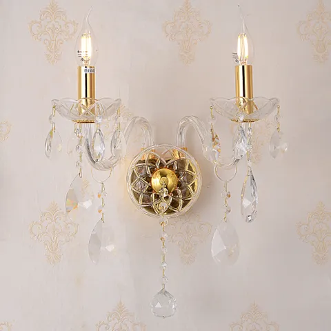 Wall light Bromley Crystal K9 2 light GL Wall light Bromley Crystal K9 2 light GL