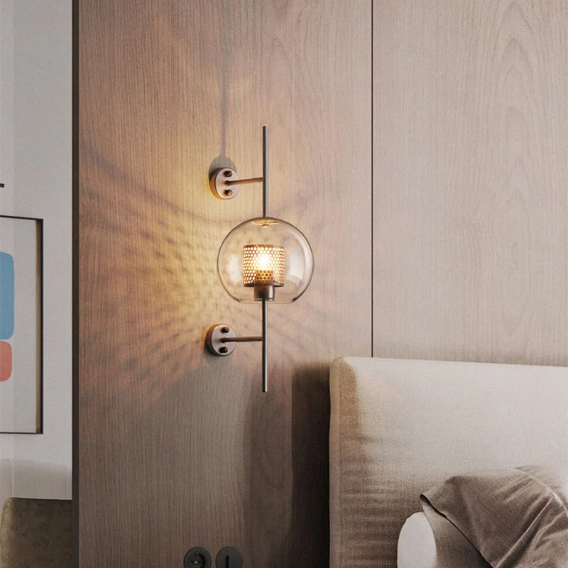 Wall lamp Iron Wall BRS Wall lamp Iron Wall BRS