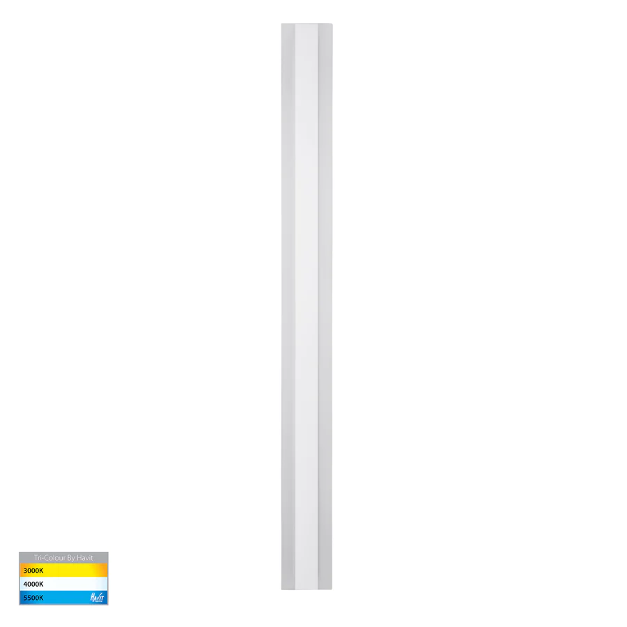 Wall light Barline LED 30W Tricol IP65 100cm WHT