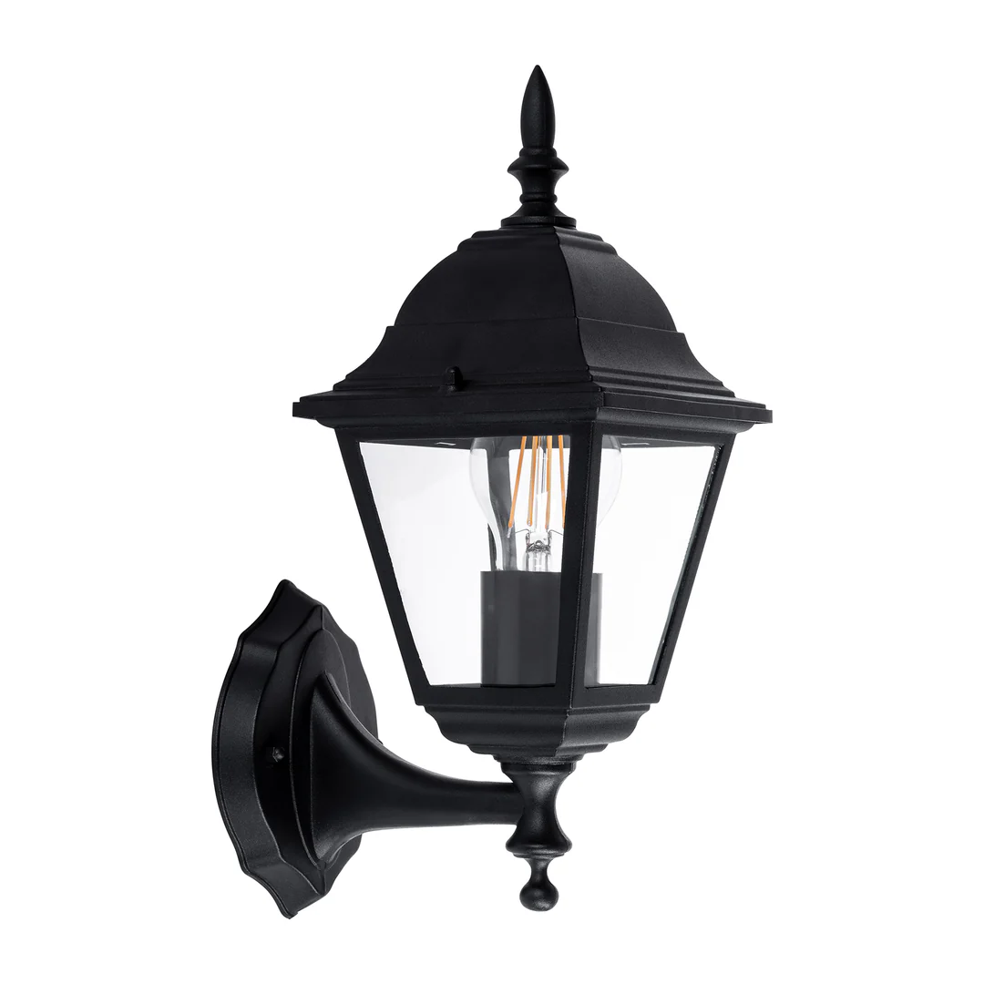 Wall Light Newark E27 8W HV3551W-BLK