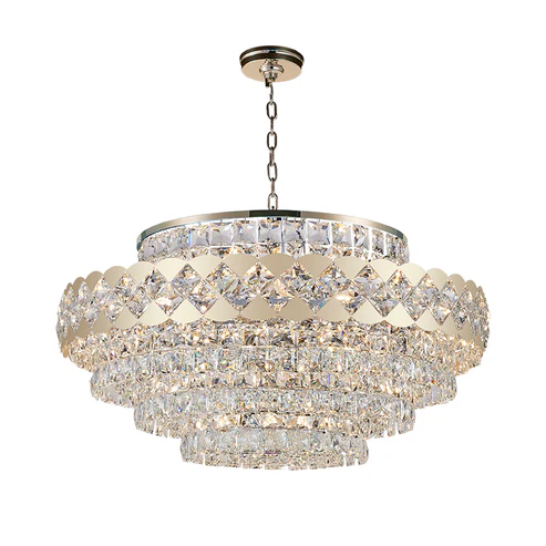 Pendant lamp Alba Crystal K9 D80 E14 GLD Pendant lamp Alba Crystal K9 D80 E14 GLD