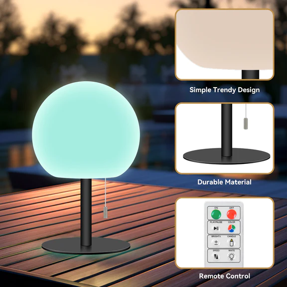 Table Lamp LED Mood 18CM 4RGB Power