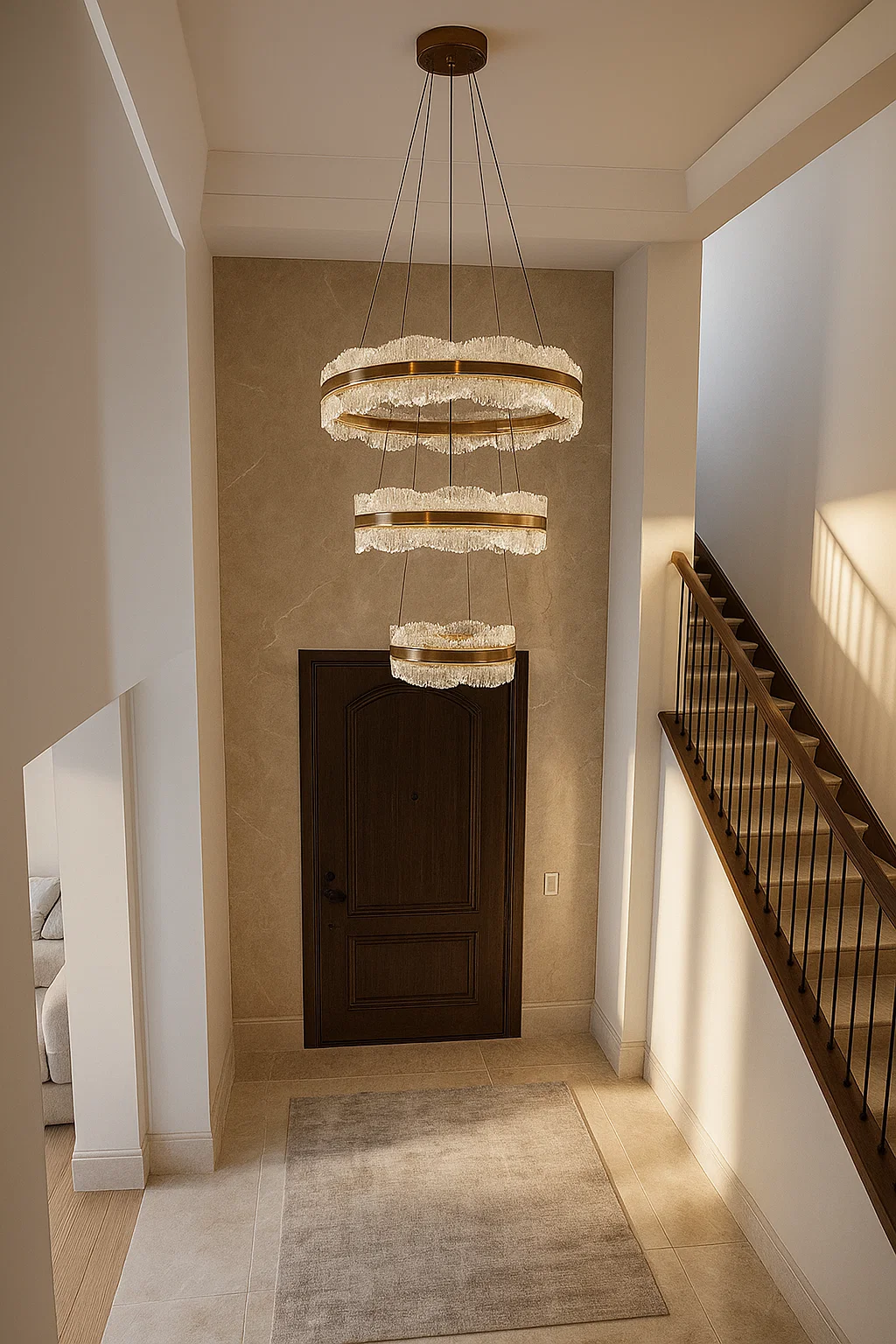 Pendant lamp Raya 3 LED 180W GD Pendant lamp Raya 3 LED 180W GD