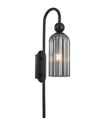 Wall light Flauta E14 40W BLK SMK Wall light Flauta E14 40W BLK SMK