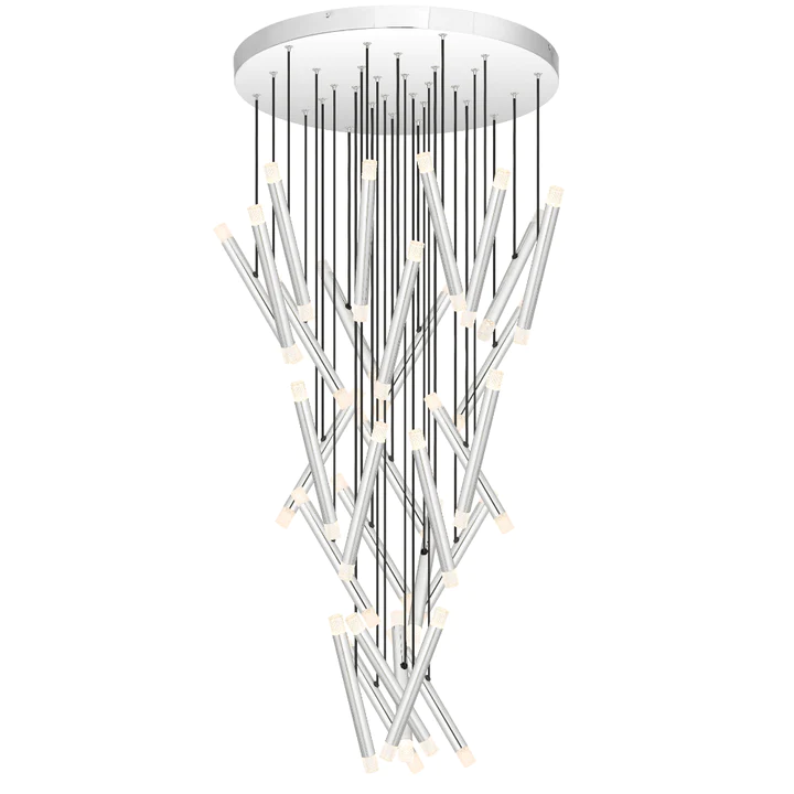 Pendant lamp MILAZO 60x1.5w LED 3000K IP20 NON-DIM CHR