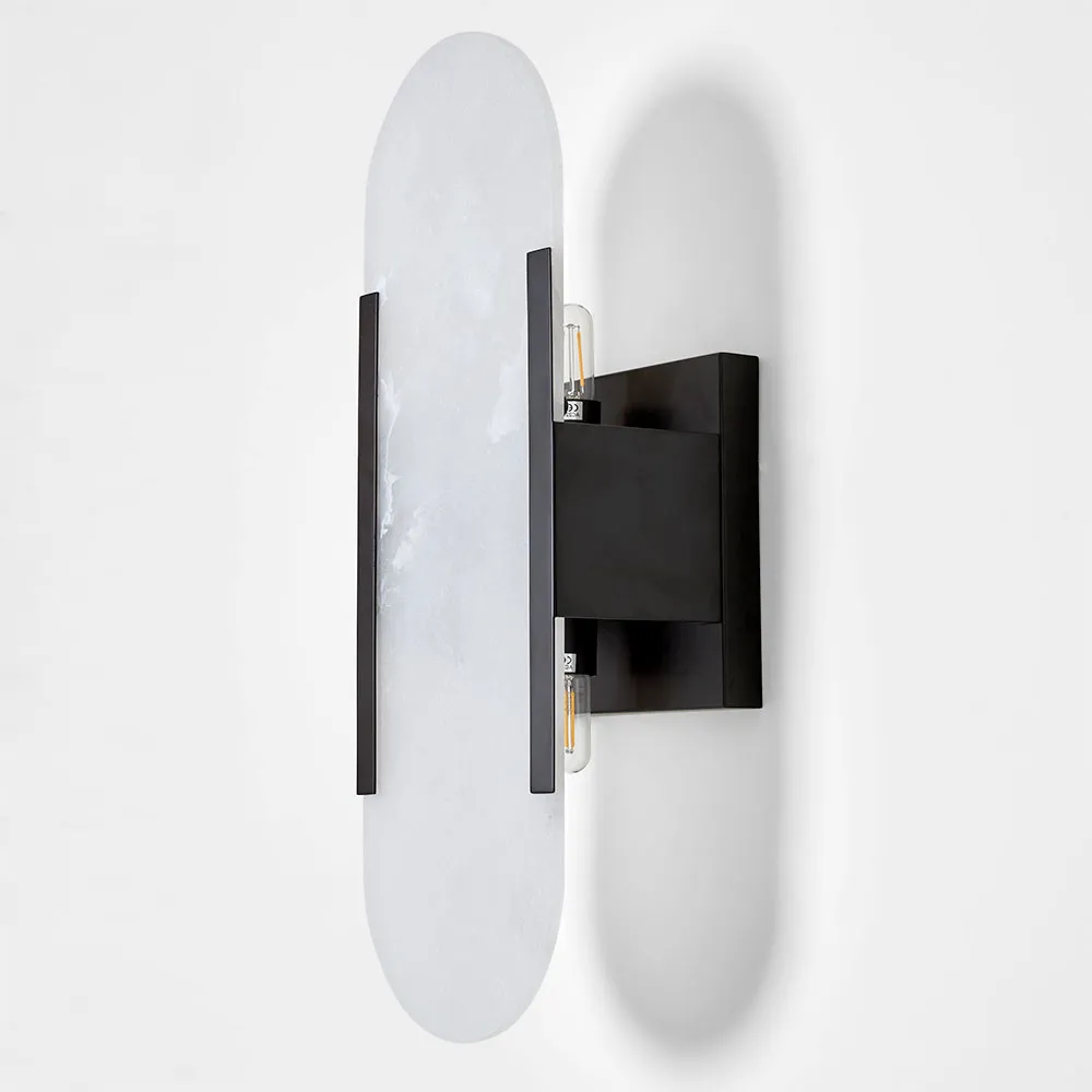 Wall light Yves Small E14 H440 BLK