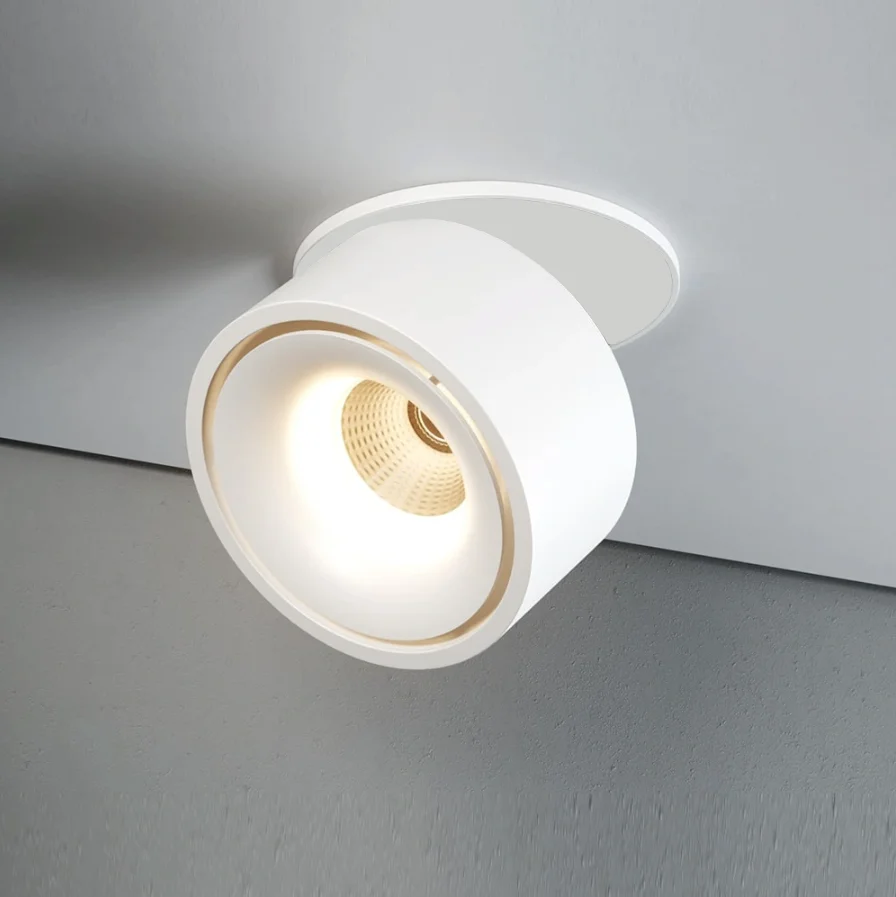 Recessed downlight Savy R Tube adjustable Cylinder WHT LED 3CCT 10W DIY Recessed downlight Savy R Tube adjustable Cylinder WHT LED 3CCT 10W DIY