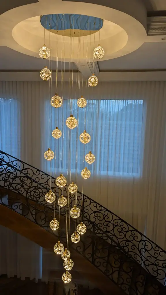 Pendant lamp ADRIANA 25 LED 164W GL Remote