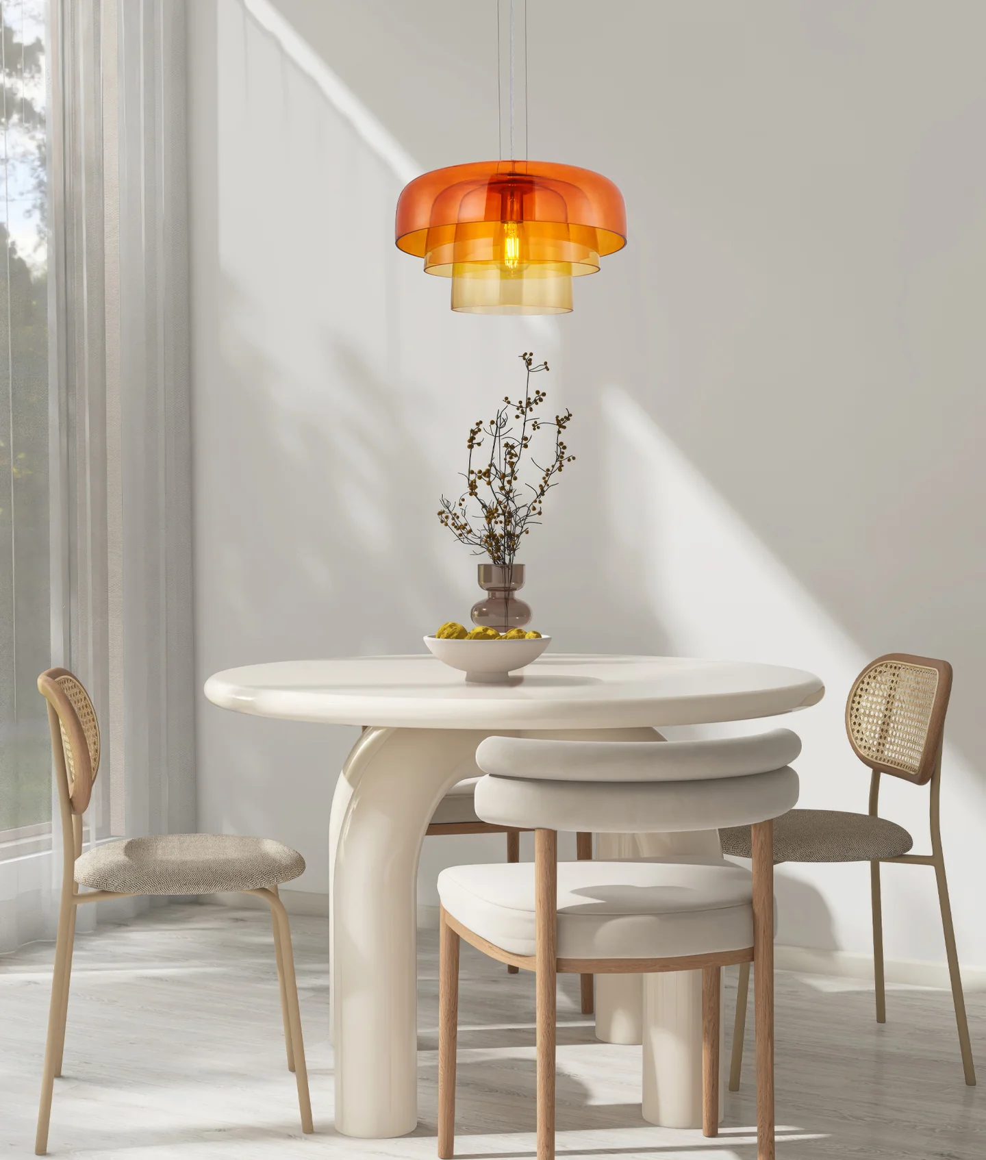 Pendant lamp GELATINA5 E27 D42 AMB Pendant lamp GELATINA5 E27 D42 AMB