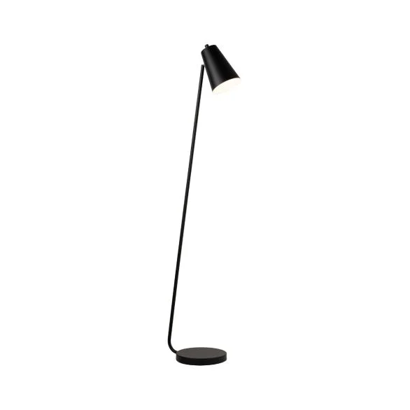 Floor lamp Arlen Satin Black with adjustable shade Floor lamp Arlen Satin Black with adjustable shade