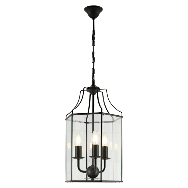 Pendant Light Arcadia 3LT E27 BLK Pendant Light Arcadia 3LT E27 BLK
