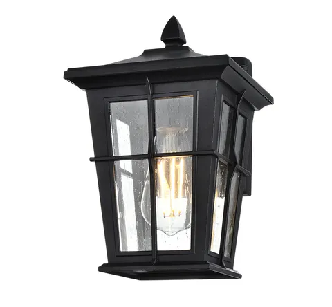 Wall light Eden E27 H30 BLK