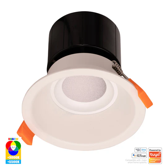 Recessed Downlight Prime RGBCW LED 12W IP54 WIFI WHT