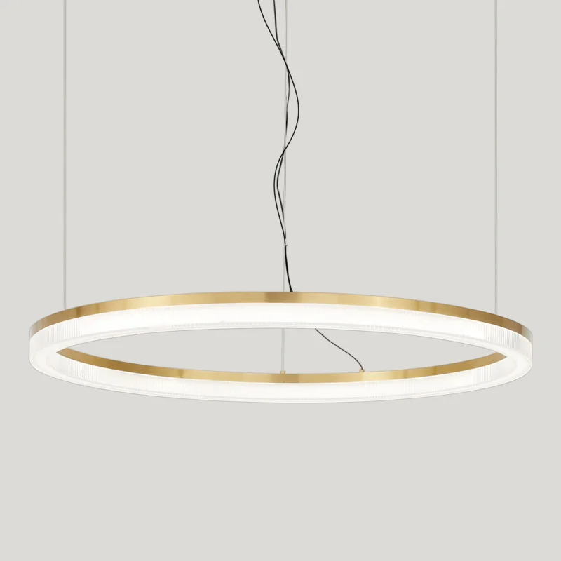 Pendant lamp Crown SP LED 42W 3K D80 BRS