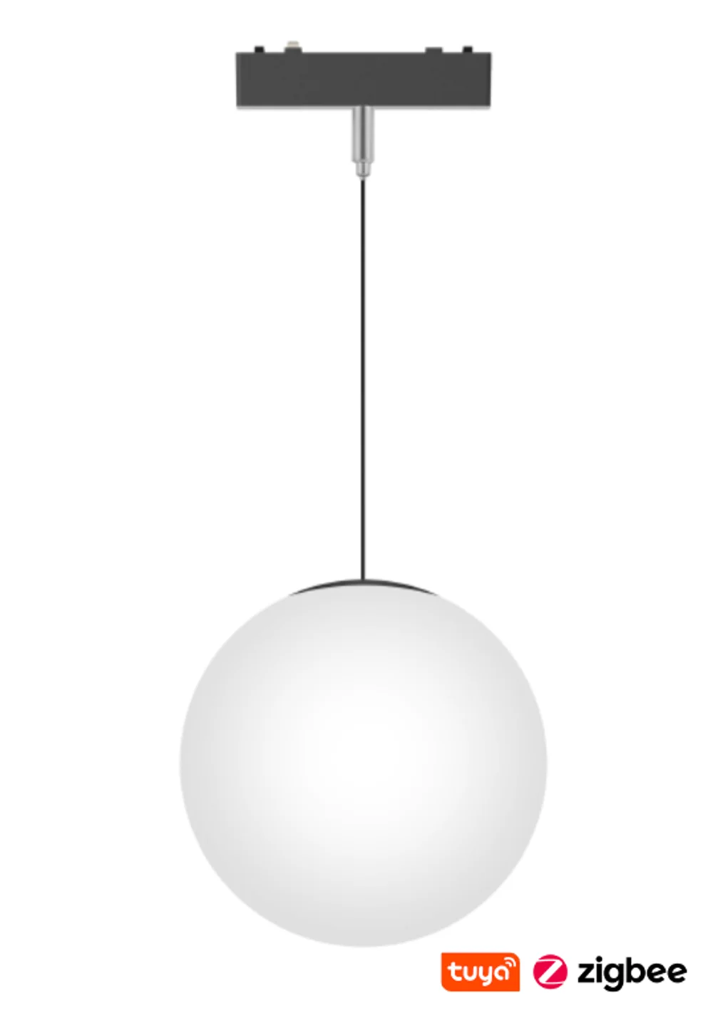 Track Opal Glass S Ball Z3067-6.OP.CCT.BK 48V  6W WIFI