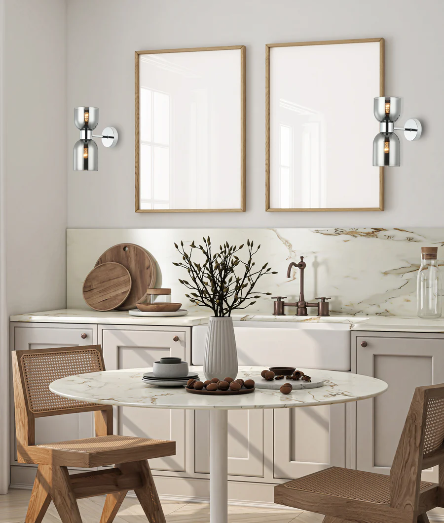 Wall light CLESSIDRA1W 2xE27 CHR Wall light CLESSIDRA1W 2xE27 CHR