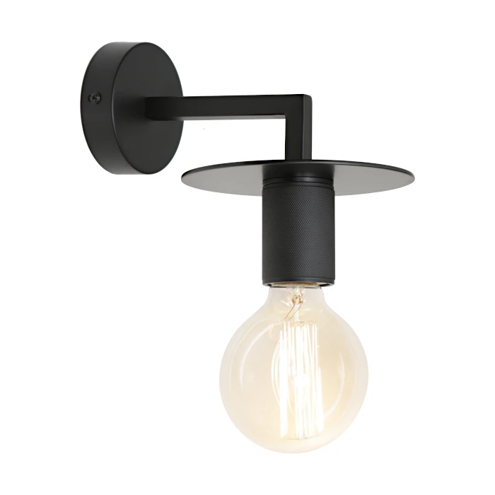 Wall Light Inka 1LT E27 BLK Wall Light Inka 1LT E27 BLK