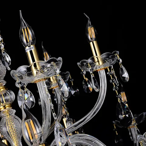 Chandelier Bromley Crystal K9 18 light GL Chandelier Bromley Crystal K9 18 light GL