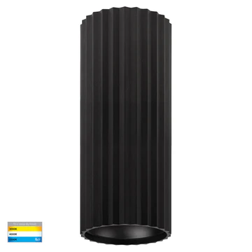 Surface downlight HV5851S-BLK-EXT  Nella 3CCT LED 7W IP65