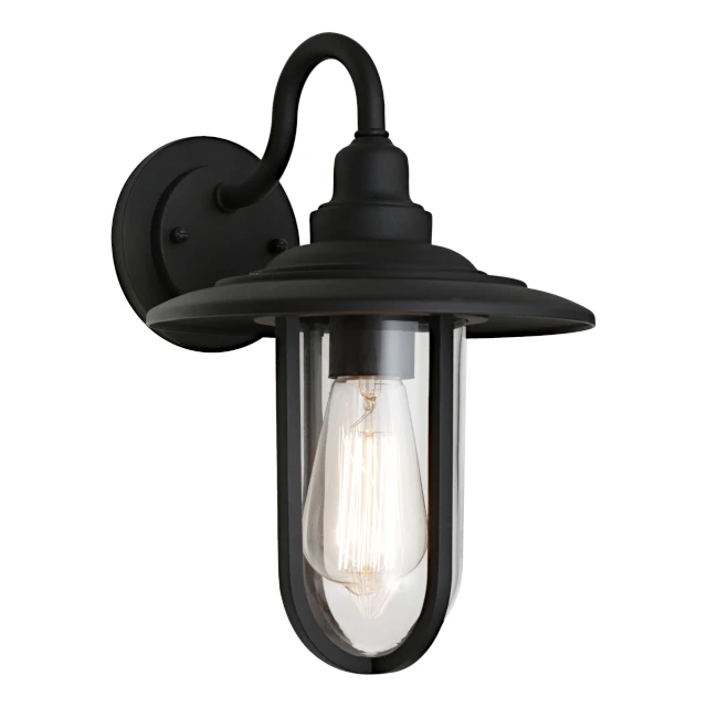 Wall Light Montana 1lt E27 BLK