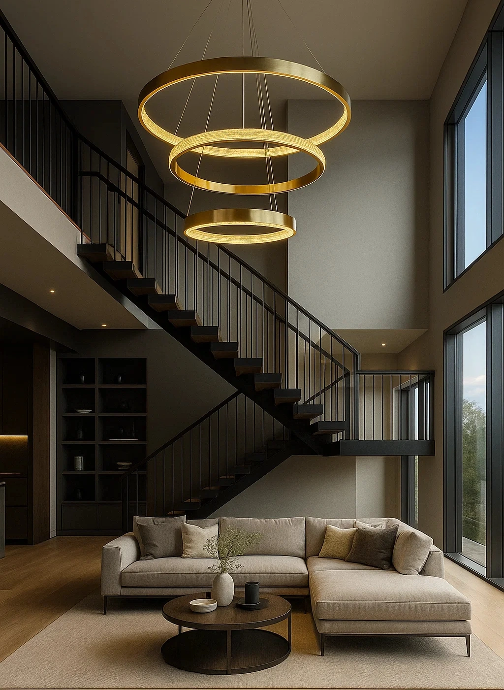Pendant lamp Helisema 3 LED 3CCT BR Pendant lamp Helisema 3 LED 3CCT BR