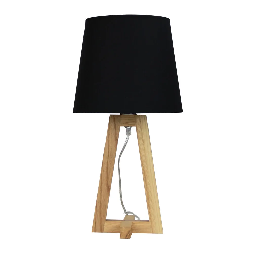 Table lamp EDRA w- BLACK COTTON SHADE