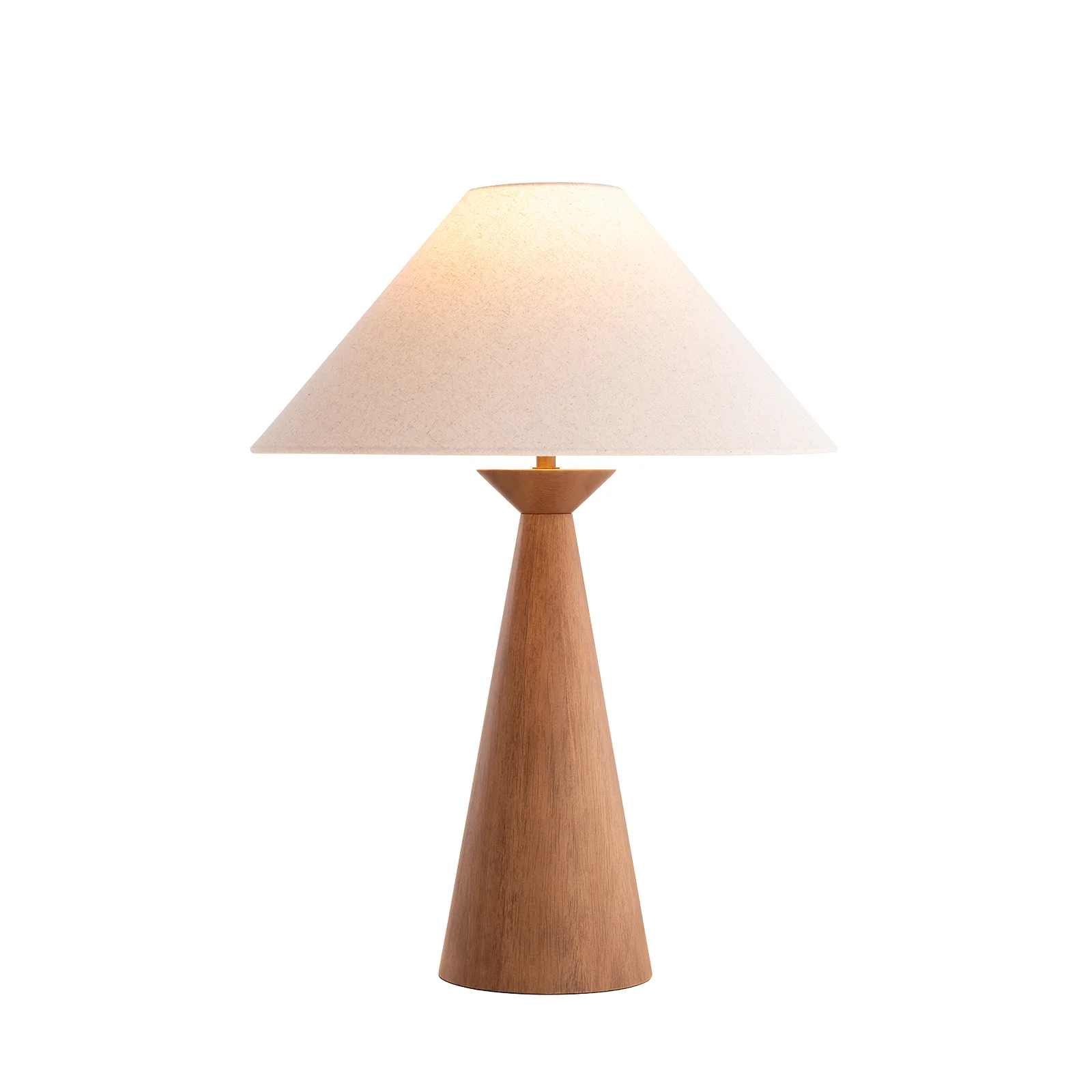 Table lamp Emba E27 Walnut