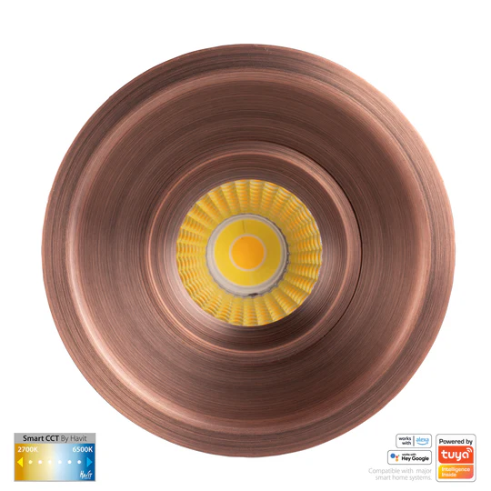 Recessed Downlight Prime CCT LED 12W IP54 WIFI AB